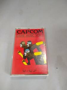 C5099　カセットテープ　カプコン・ゲーム・ミュージック vol.2 ストリートファイター ロックマン サイドアームズ ラッシュ&クラッシュ