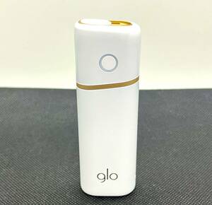 未使用品　加熱式タバコ　glo グロー　ホワイト　電子タバコ　付属キット付　喫煙具/3384-1