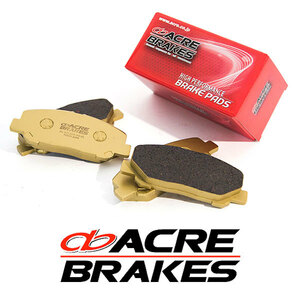 ACRE アクレ ブレーキパッド ダストレスリアル フロント用 V70 R AWD SB5254AW H15.5～H20.3 4WD 2.5L 前後brembo