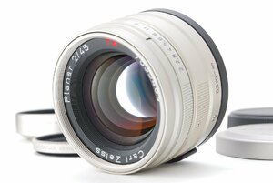 Contax Carl Zeiss Planar T* 45mm f/2 AF Lens G1 G2 用 コンタックス プラナー (341-b63)