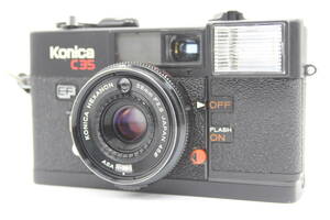【返品保証】 コニカ KONICA C35 EF HEXANON 38mm F2.8 コンパクトカメラ s8670
