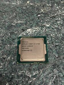 Intel Core i7 4790K 4GHz 動作確認済み