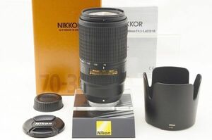 ☆新品同様☆ Nikon ニコン AF-P NIKKOR 70-300mm F4.5-5.6 E ED VR 元箱 付属品 ♯23092502