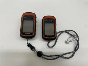 ＃3681 GARMIN ガーミン eTrex 20xJ イートレックス 2点セット クリップ付き 登山 GPS 通電未確認 現状保管品