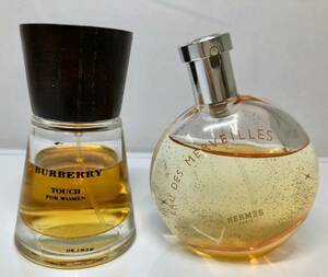 H83/香水セット　HERMES オー デ メルヴェイユ Burberry タッチフォーウーマン