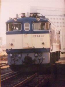 [鉄道写真] EF64 37 (原色・白Ｈゴム)