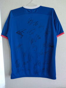 【直筆サイン付き】横浜・F・マリノス　2014年　ACLコンフィットTシャツ　タグなし未使用品