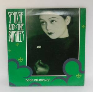 スージー＆ザ・バンシーズ/Siouxsie And The Banshees「Dear Prudence」7インチ レコード Greenジャケット 英国盤