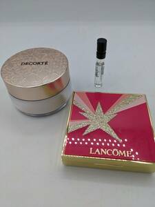 N29144 ブランド 化粧品 3点 おまとめ DECORTE コスメデコルテ DIOR LANCOME ランコム ディオール フェイスパウダー 香水