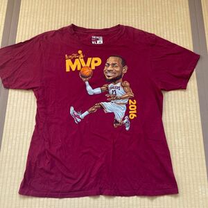 レブロンジェームズ Tシャツ NBA FINAL MVP 記念Tシャツ LeBron James アディダス adidas 半袖Tシャツ キャバリアーズCleveland Cavaliers