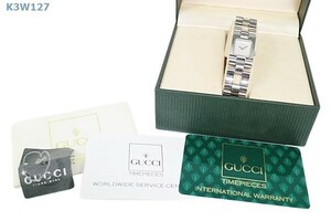 K3W127 腕時計 GUCCI グッチ 2305L クォーツ 不動 付属品有 60サイズ