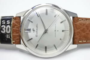 ☆☆☆ １９６０年代 SEIKO セイコーマチック15031DE Cal.603 30石自動巻紳士腕時計 金色機械 国産時計の歴史逸品 デッドストック