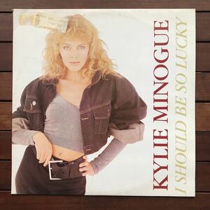 【house】Kylie Minogue / I Should Be So Lucky［12inch］オリジナル盤《O-151 9595》