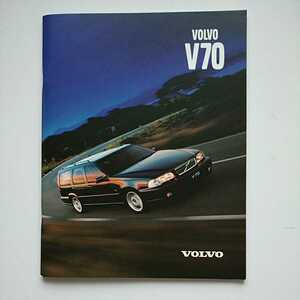初代ボルボ V70 V70XC 1998年7月発行 1999年モデル 47ページ本カタログ UK発行 日本国内未発売のbiフューエル、TDI掲載あり 未読品 希少