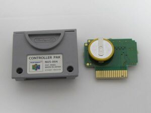N64 コントローラーパック 内蔵電池交換済み Nintendo ニンテンドー64 2