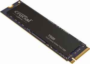Crucial T500 【新型PS5 / PS5動作確認済み】2TB SSD PCIe Gen 4 (最大転送速度 7,400MB/秒) NVMe M.2 (2280) 内蔵 5年保証 CT2000T500SSD8
