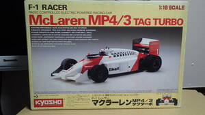  京商 1/18　　マクラーレン MP4/3 タグターボ McLaren MP4/3 TAG TURBO