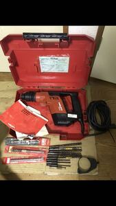 HILTI ヒルティ TE5 ハンマードリル ケース付き＊現状品. 送料落札者負担