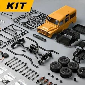 NEW MNMODEL MN111 ランドローバー ディフェンダーD110 アルミ製ボディ 組立キット 1/18 RC クローラー オフロード トラック 4WD ラジコン