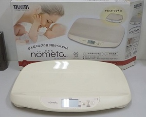 602▽TANITA/タニタ nometa/のめた 授乳量機能付 ベビースケール BB-105 2017年製 マット不足