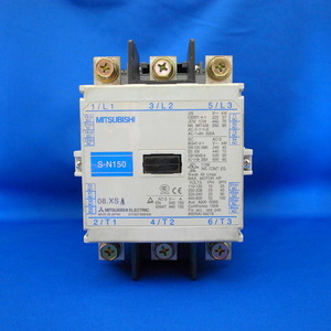 三菱電機 電磁接触器 S-N150 コイルAC200V 2a2b 中古品
