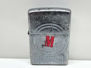 16【未使用】Marlboro　マルボロ　ZIPPO　ジッポ　オイルライター　喫煙具　喫煙グッズ 　コレクション　本体のみ　動作未確認