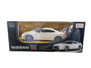 【0422-91】【新品未使用】RASTAR ラスター NISSAN ニッサン GTR ラジコン R/C SCALE:1/24 日産 おもちゃホワイト　コレクション