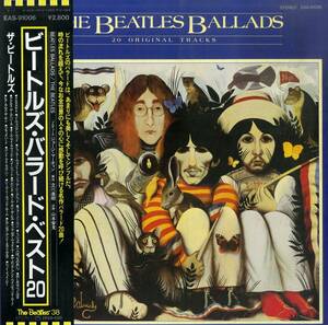 A00593183/LP/ビートルズ「The Beatles Ballads 20 Original Tracks (1980年・EAS-91006・ベストアルバム)」