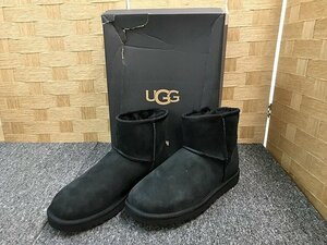 SYG45943相 ★未使用★ UGG アグ クラシックミニ ムートンブーツ 26cm 直接お渡し歓迎