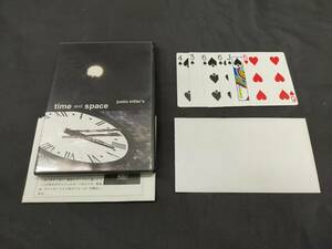【D117】time and space　タイム＆スペース　Justin Miller　ジャスティン・ミラー　カード　DVD　ギミック　マジック　手品