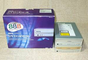 ■BenQ DVD±RW/R、 YAMAHA CD-RWドライブ 　　　　動作品/故障品 計３台 