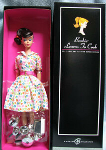 【Barbie】ラーンズ・トゥ・クック（プラチナレーベル）◆パリ・コンベンションドール