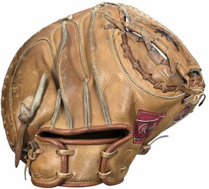 ローリングス 一般軟式 キャッチャーミット Rawlings Cacther mitt 野球 レザー RG204 【中古】