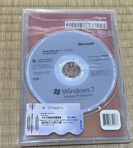 Microsoft Windows7 Home Premium 32ビット版