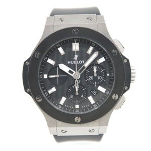 IT42501 ウブロ 腕時計 ビッグバン スティール セラミック 301.SM.1770.RX ブラック文字盤 メンズ HUBLOT 中古