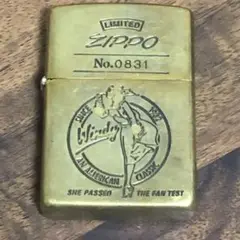 ZIPPO LIMITED WINDY No.0831 ブラス