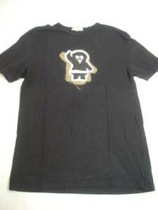 1241 PRADA プラダ 黒 モチーフ 半袖Tシャツ　美品 イタリア製
