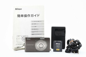★良品　動作確認済★ NIKON ニコン COOLPIX S500 コンパクトデジタルカメラ 説明書付き　 防湿庫管理 #C720