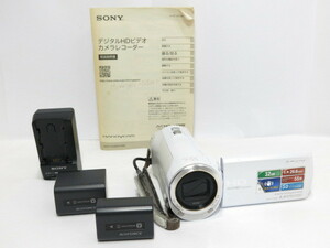 【 中古品 】SONY HDR-CX390 予備バッテリー チャージャー付 ソニー ビデオカメラ [管SO1226]