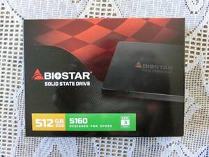 BIOSTAR S160-512GB SSD 512GB 【送料無料】