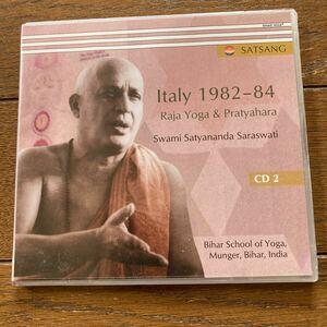 CD【Swami Satyananda Saraswati（Bihar School of Yogaの創設者/1923 〜 2009) 1982 - 84年イタリア講義】Raja yoga & Pratyahara／非売品