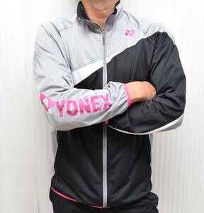 YONEX ヨネックス 袖 ロゴ ジャージ ジャケット サイズL テニス バドミントン