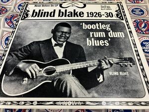 Blind Blake★中古LP/US盤「ブラインド・ブレイク～1926～1930 bootleg rum dum blues」