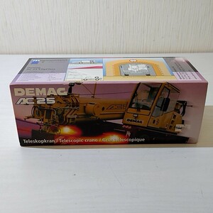 ス19【60】1円～ Conrad コンラート 1/50 Demag AC25 CityClass Telescopic Crane クレーン車 模型 ミニカー