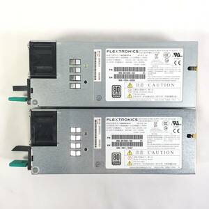 S50817204 FLEXTRONICS FS800FM74P-00 800W 電源ユニット 2点【通電OK、複数出品】