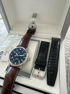 ★美品★IWCパイロットウォッチ マーク16 IW325501バックル付きオーバーホール履歴