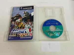 任天堂　GC　ゲームキューブ 動作確認済 機動戦士ガンダム 戦士達の軌跡 SAKA9