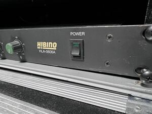 HIBINO HLA-0606A ラインアンプ(検索SSL NEVE