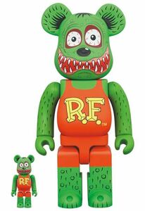 BE@RBRICK RAT FINK(TM) 100％ & 400％ medicom toy ベアブリック ラットフィンク メディコムトイ