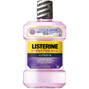 まとめ得 薬用リステリン トータルケアゼロプラス ノンアルコール クリーンミント味 1000mL x [5個] /k